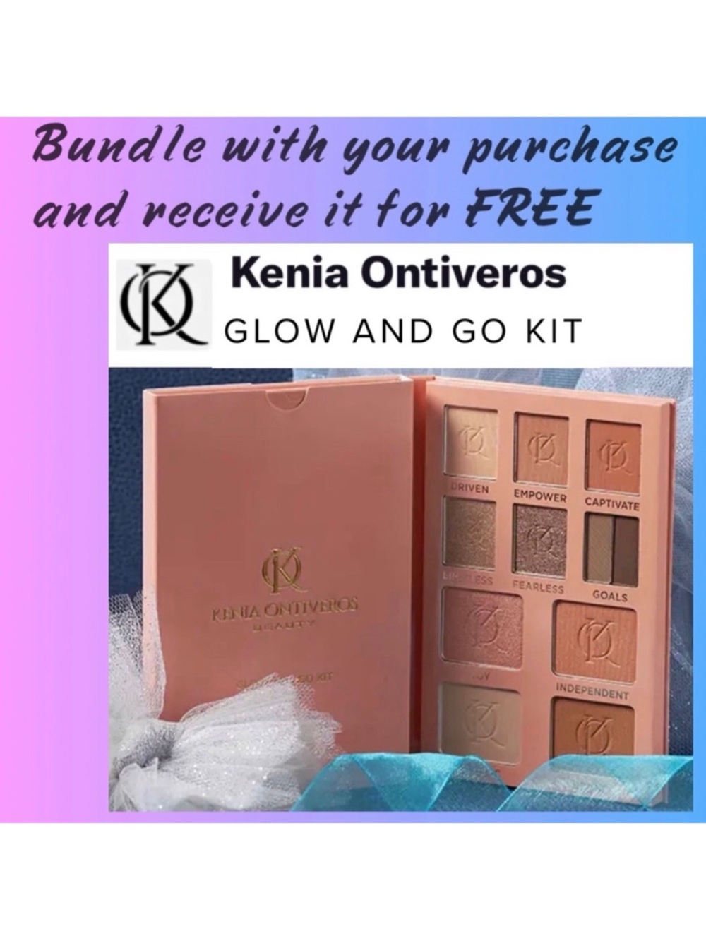 KENIA ONTIVEROS Glow and Go Kit